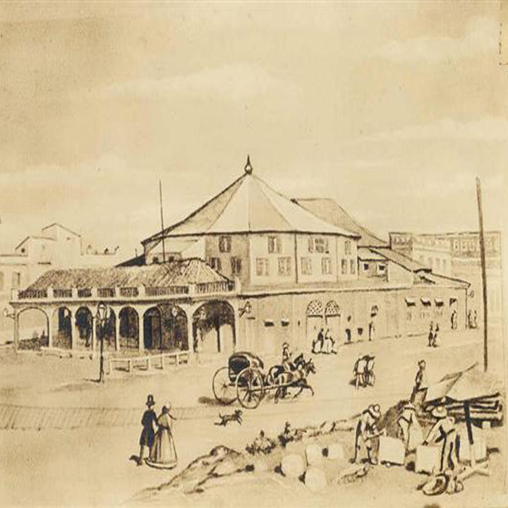ilustración del Teatro Villanueva